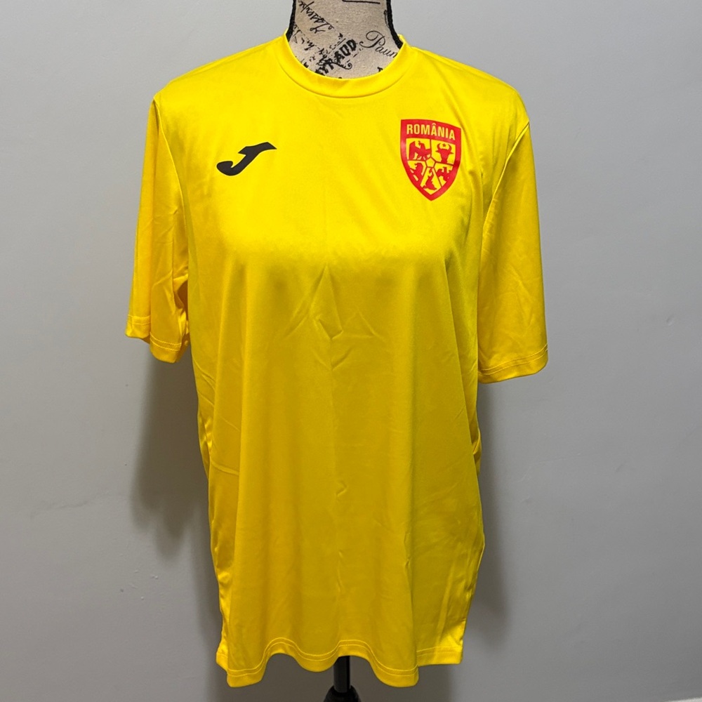 Joma Men's Yellow Romania Athletic Shorts